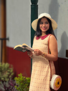 Peony Vintage Midi Dress
